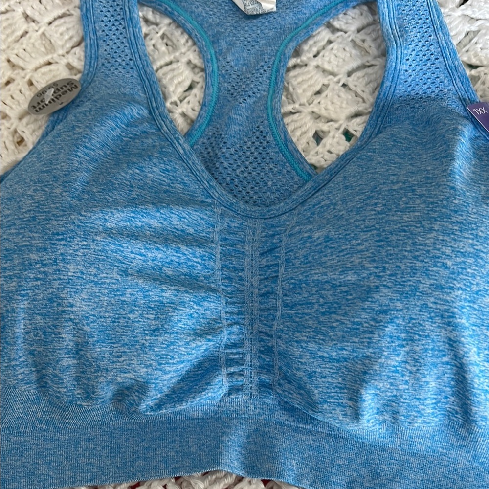Danskin Now Blue Sports Bra Intimates & Sleepwear - Picture 5 of 6